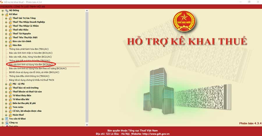 Cách lập báo cáo tình hình sử dụng hóa đơn